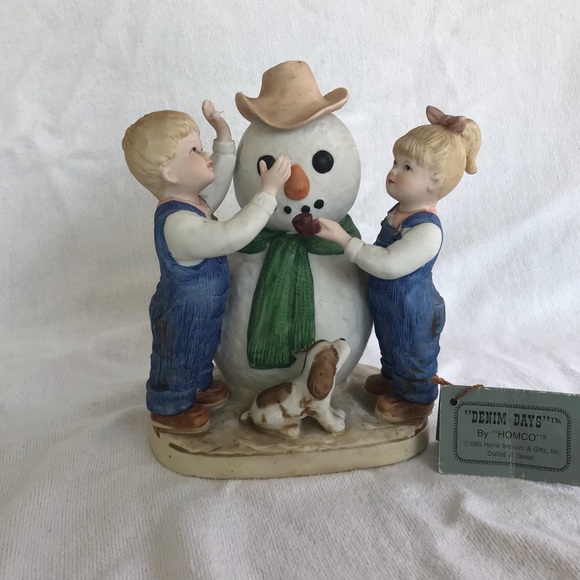 Denim Days - “Our Snowman” - Figurine - Picture 1 of 9